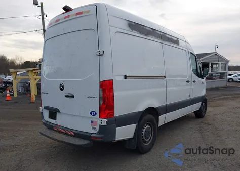 2021 Mercedes-Benz Sprinter 2500 Standard Roof I4 from USA, damaged, VIN W1Y40BHY5MT072514